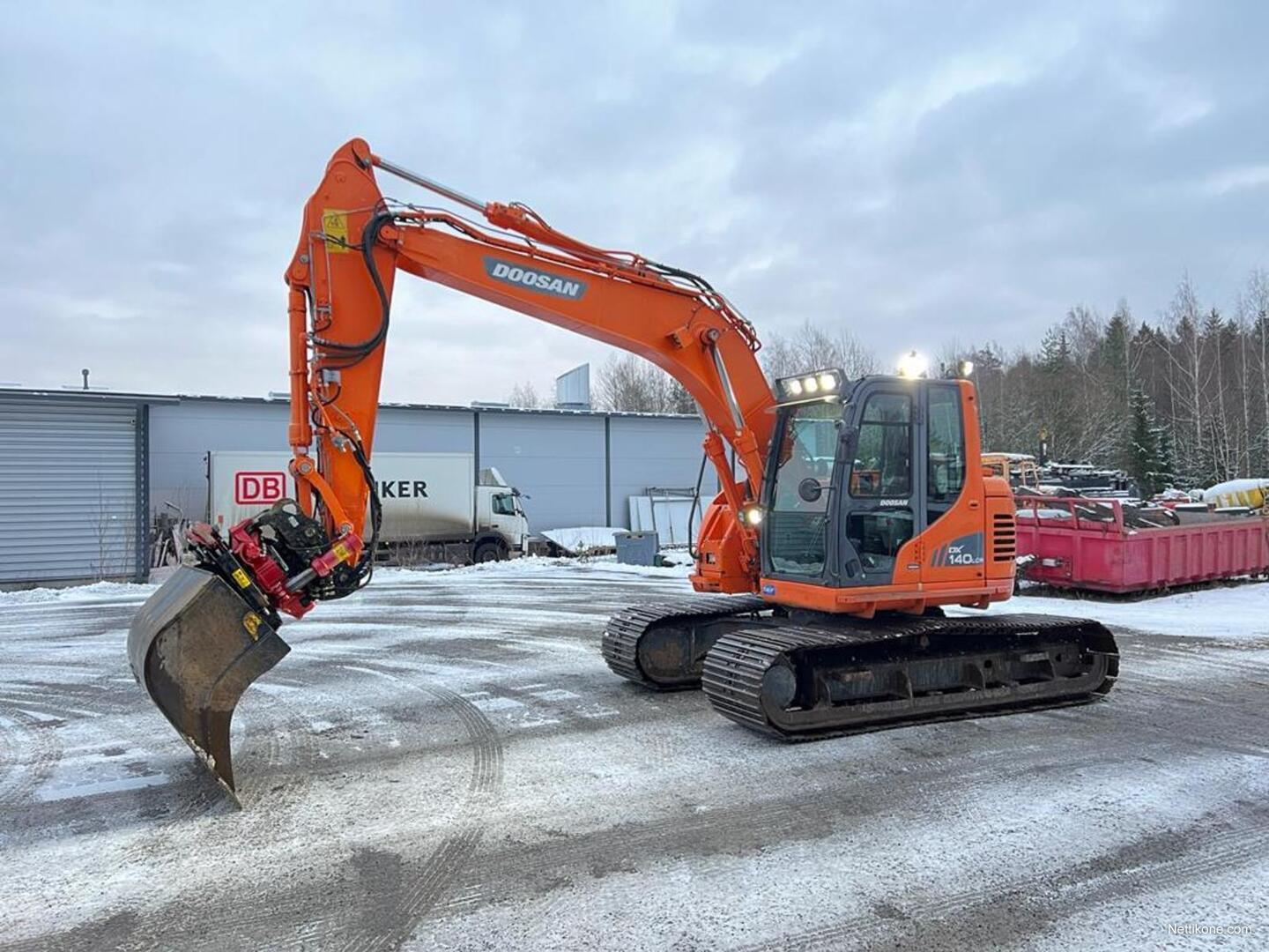 Doosan DX140 LCR3 Kaivinkone 2014 Nettikone