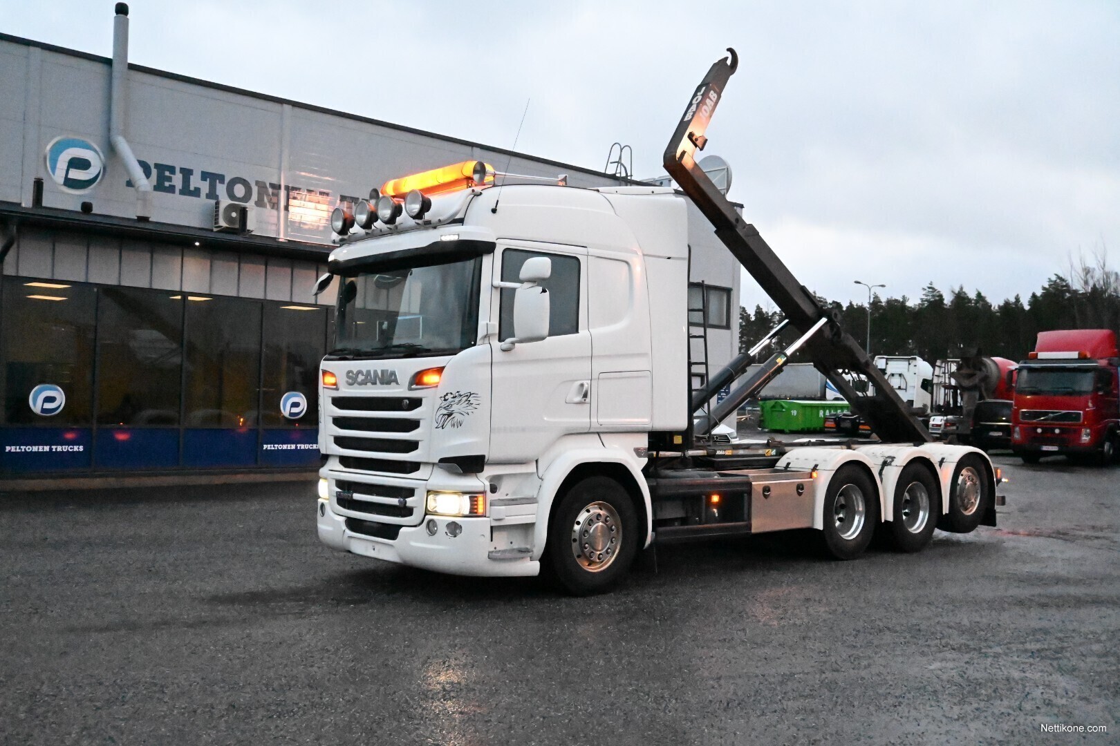 Scania R580 8x4 4 Tridem Euro 6 Koukkuauto Kuorma Autot 2016 Nettikone