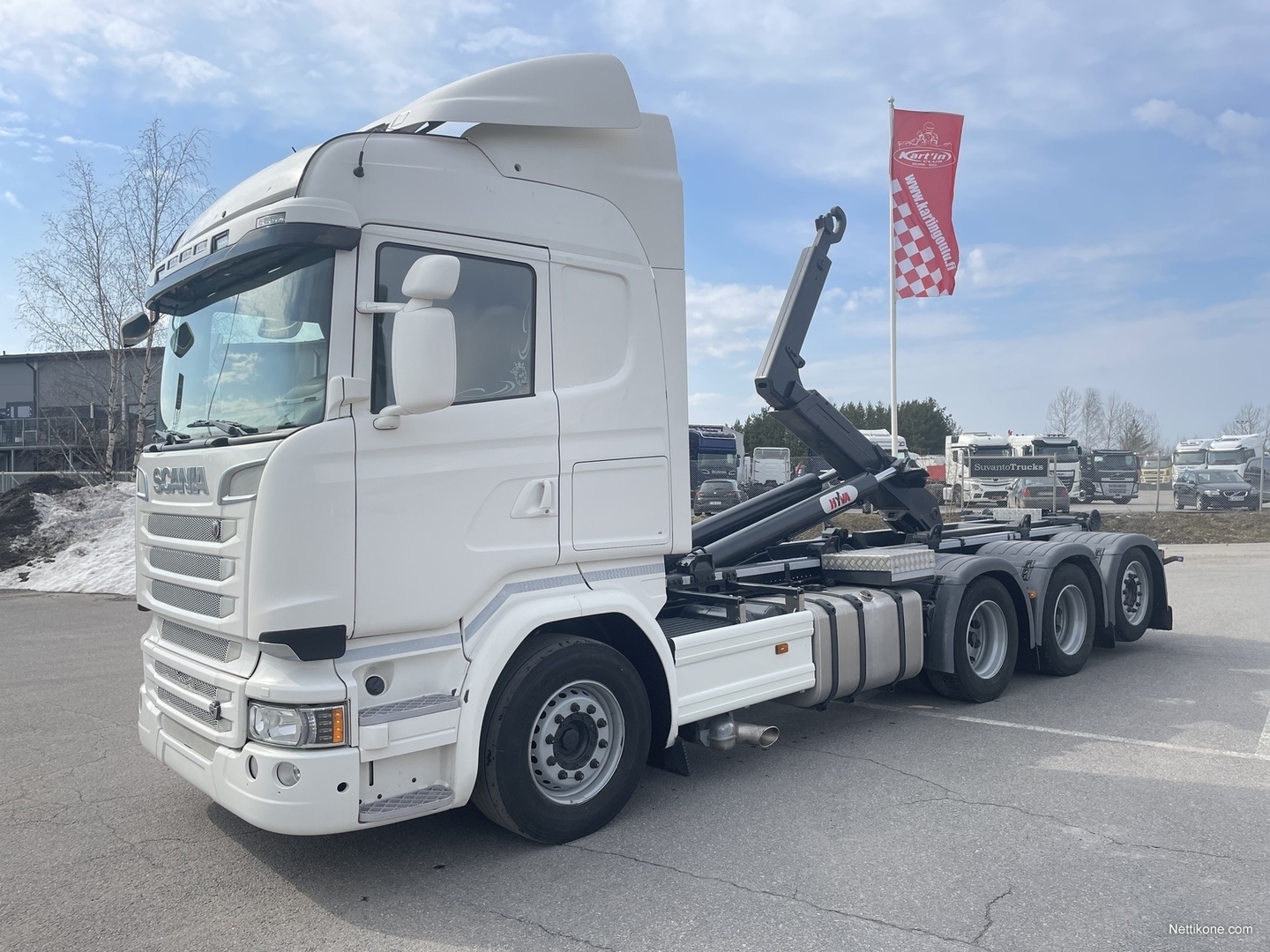 Scania R 580 8x4 4 3950 Highline Kuorma Autot 2015 Nettikone