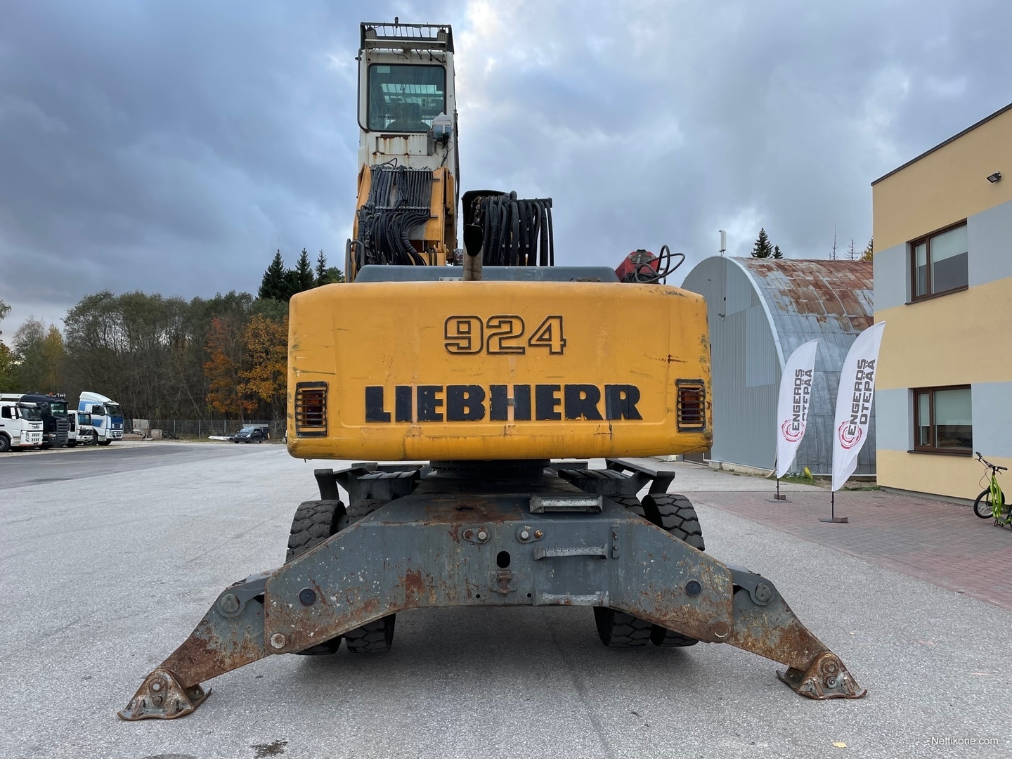 Liebherr Kaivinkone Nettikone