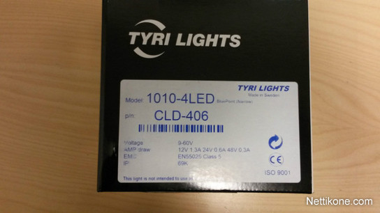 Koneen tyyppi ja kategoria