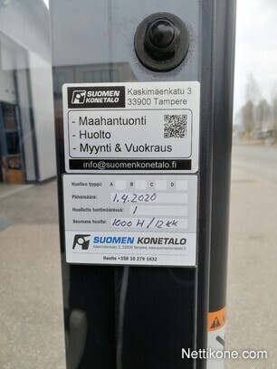 Koneen tyyppi ja kategoria