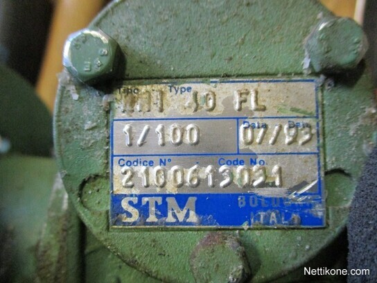 Koneen tyyppi ja kategoria