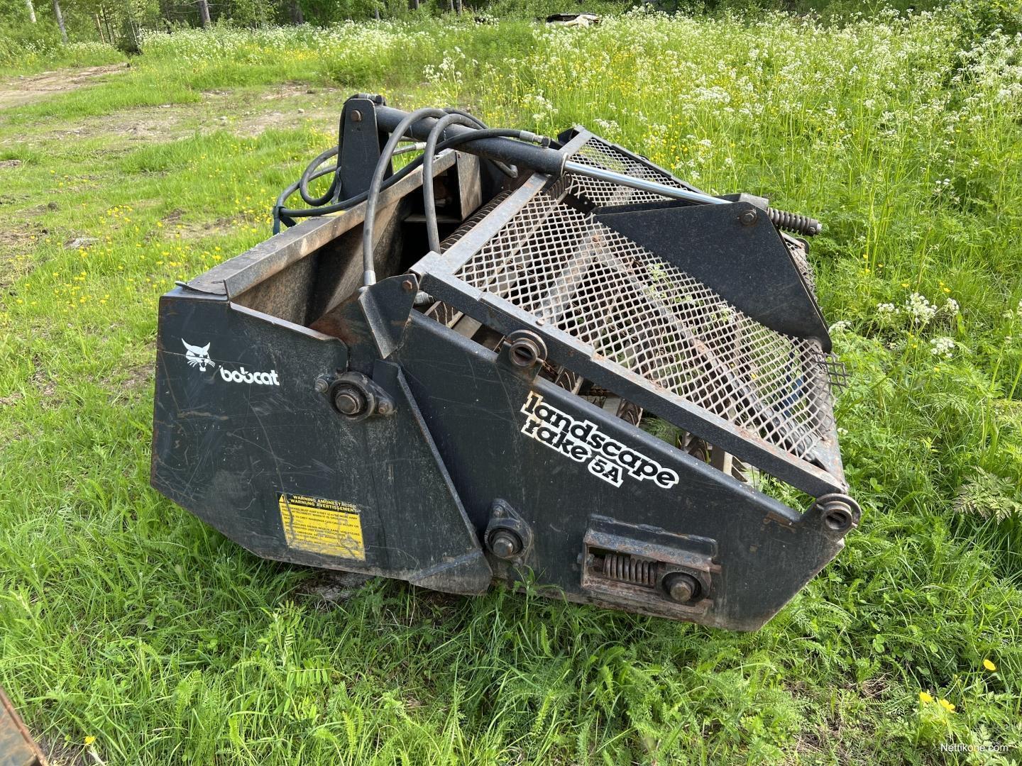 Bobcat Landscape Rake 5A accessories, 2000 Nettikone