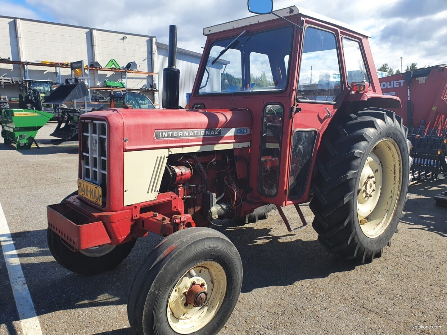 International 474 tractors, 1974 - Nettikone