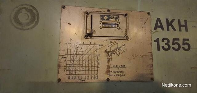 Koneen tyyppi ja kategoria