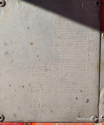 Koneen tyyppi ja kategoria