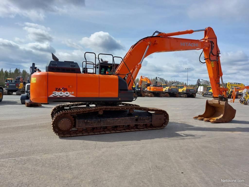 Hitachi ZX 300 LC-6 / Myyty, Sold maarakennus kaivinkone2017 