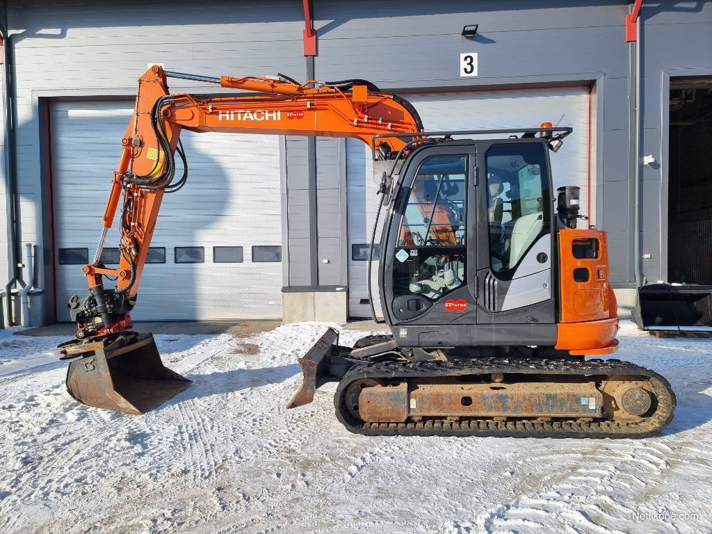 Hitachi ZX 85 US 5 A construction excavators2019 Nettikone