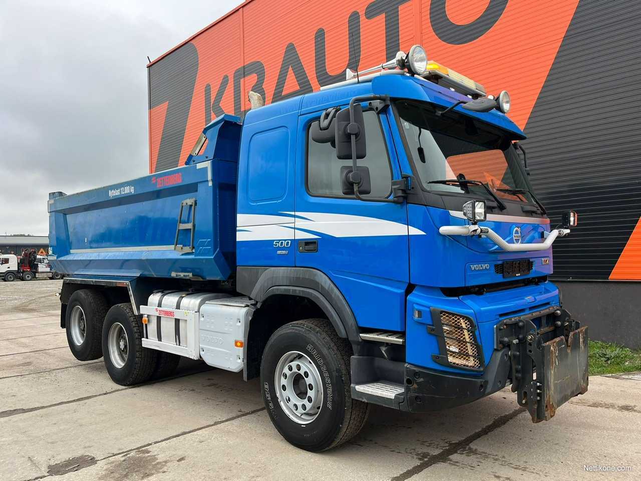 Volvo FMX 500 6x4 VEB+ / BIG AXLE / BOGIE LIFT / BOX L=4709 mm