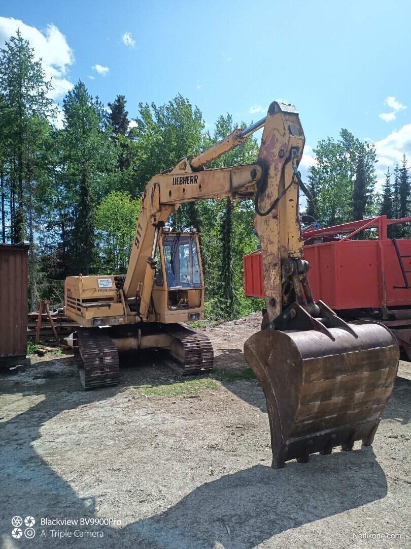 Liebherr 911 maarakennus kuokkakaivukoneet, 1979 Nettikone