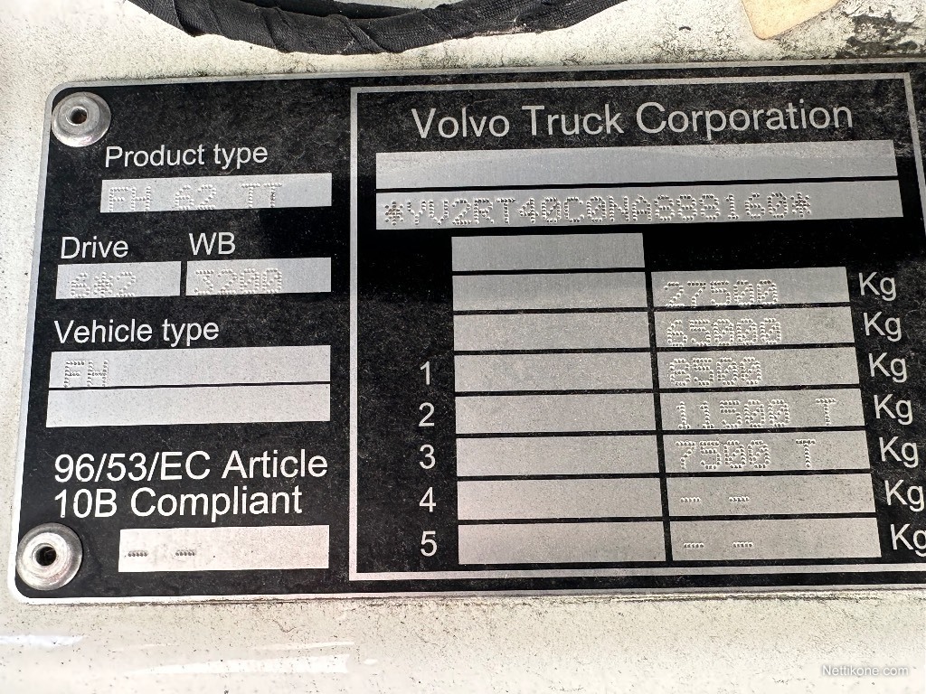 Volvo FH500TC 6x2 FH5 series only 182tkm truck tractor for sale