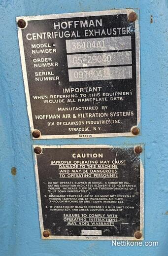 Koneen tyyppi ja kategoria