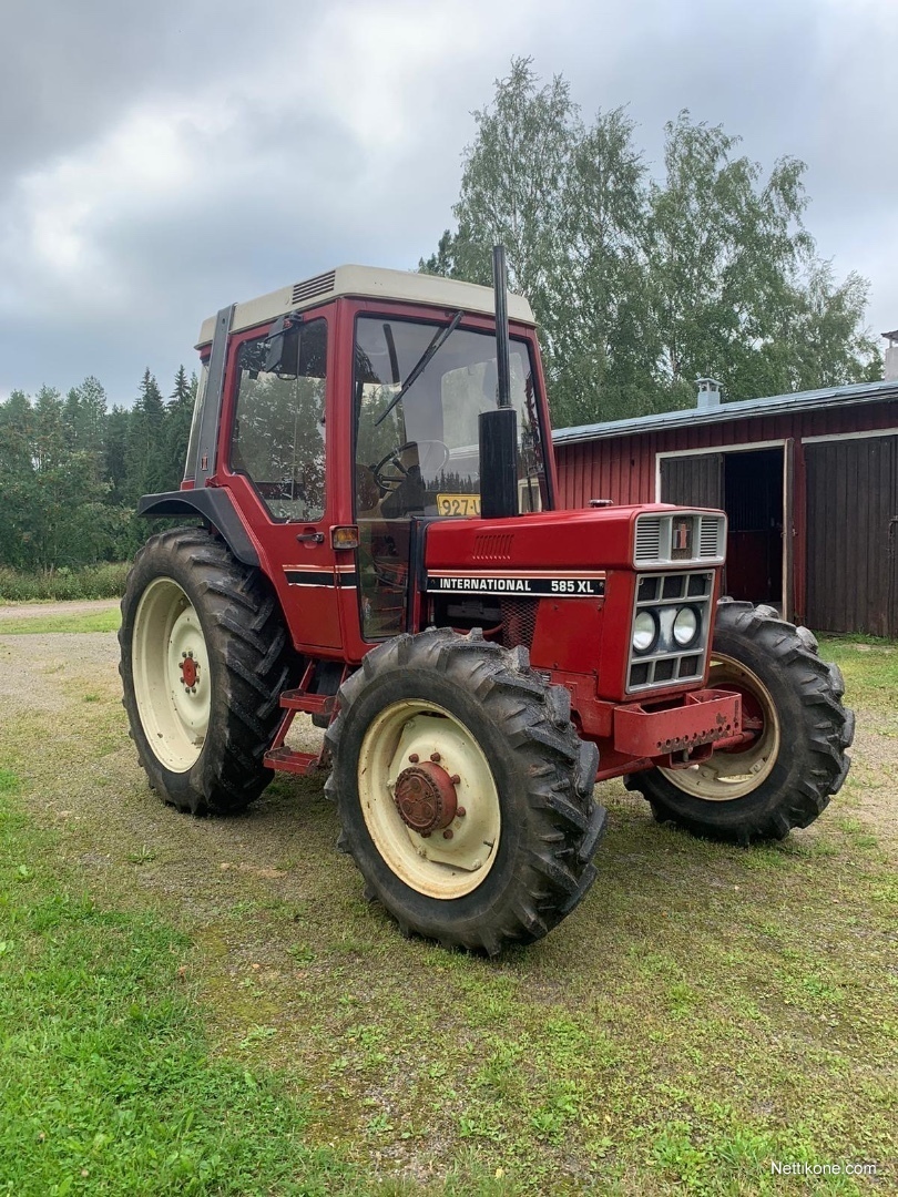 International 585 XL traktorit, 1983 Nettikone
