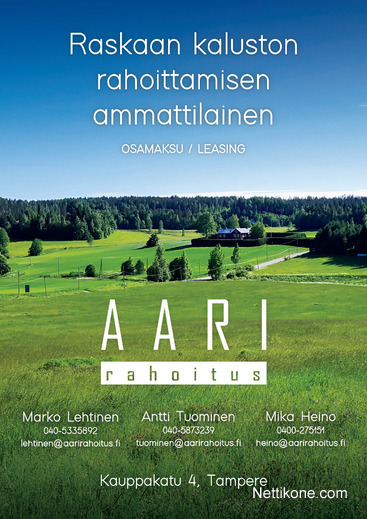 Koneen tyyppi ja kategoria