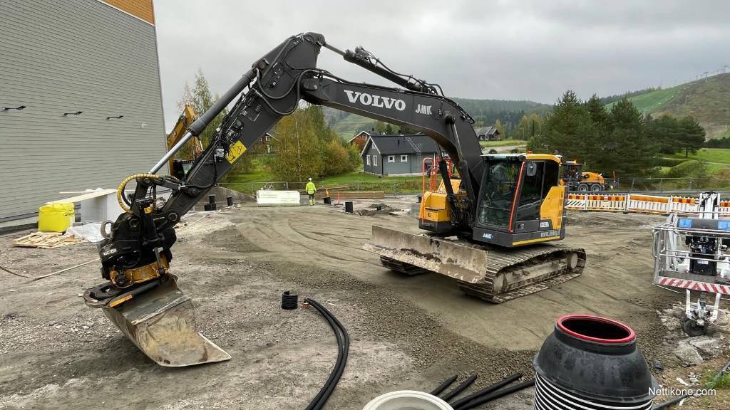 Volvo Ecr 235 El Trimble 3d Kaivinkone 2019 Nettikone 4211