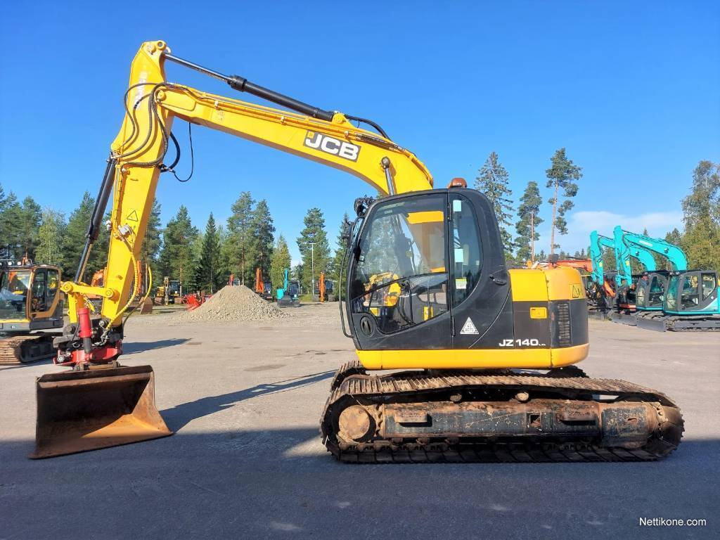 JCB JZ140LC PYÖRITTÄJÄLLÄ kaivinkone, 2011 - Nettikone