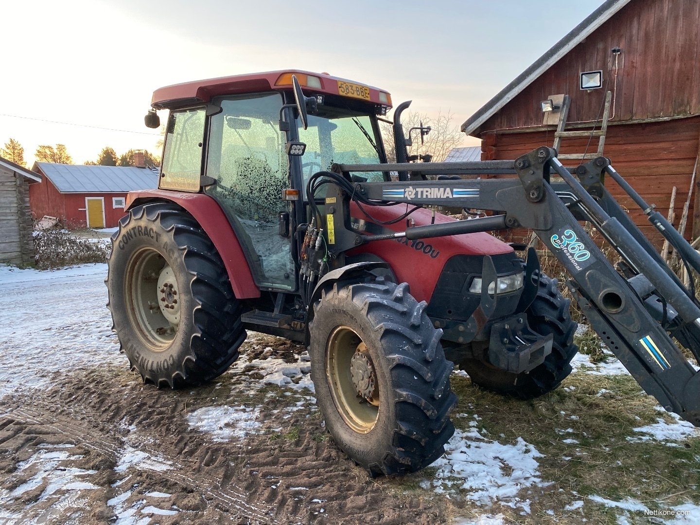 Case IH JX100U traktorit, 2002 Nettikone