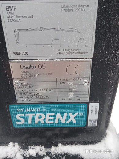 Koneen tyyppi ja kategoria