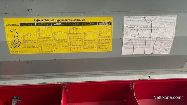 Koneen tyyppi ja kategoria