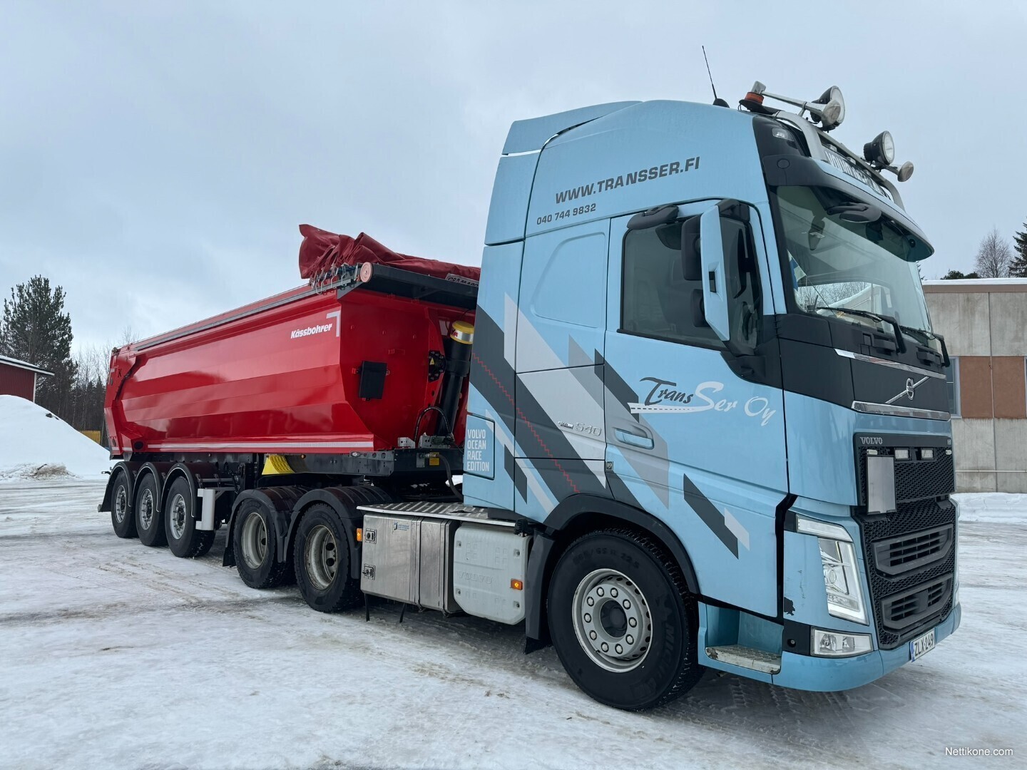 Volvo FH 540 6x4 HCT veturi vetopöytäautot, 2018 - Nettikone