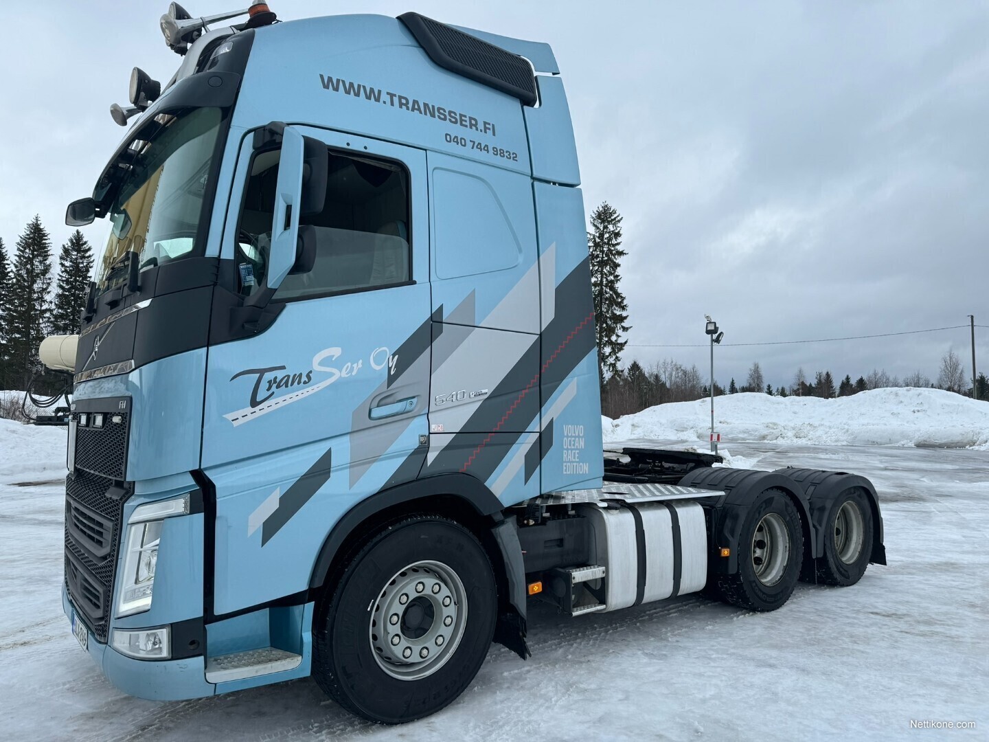 Volvo FH 540 6x4 HCT veturi vetopöytäautot, 2018 - Nettikone
