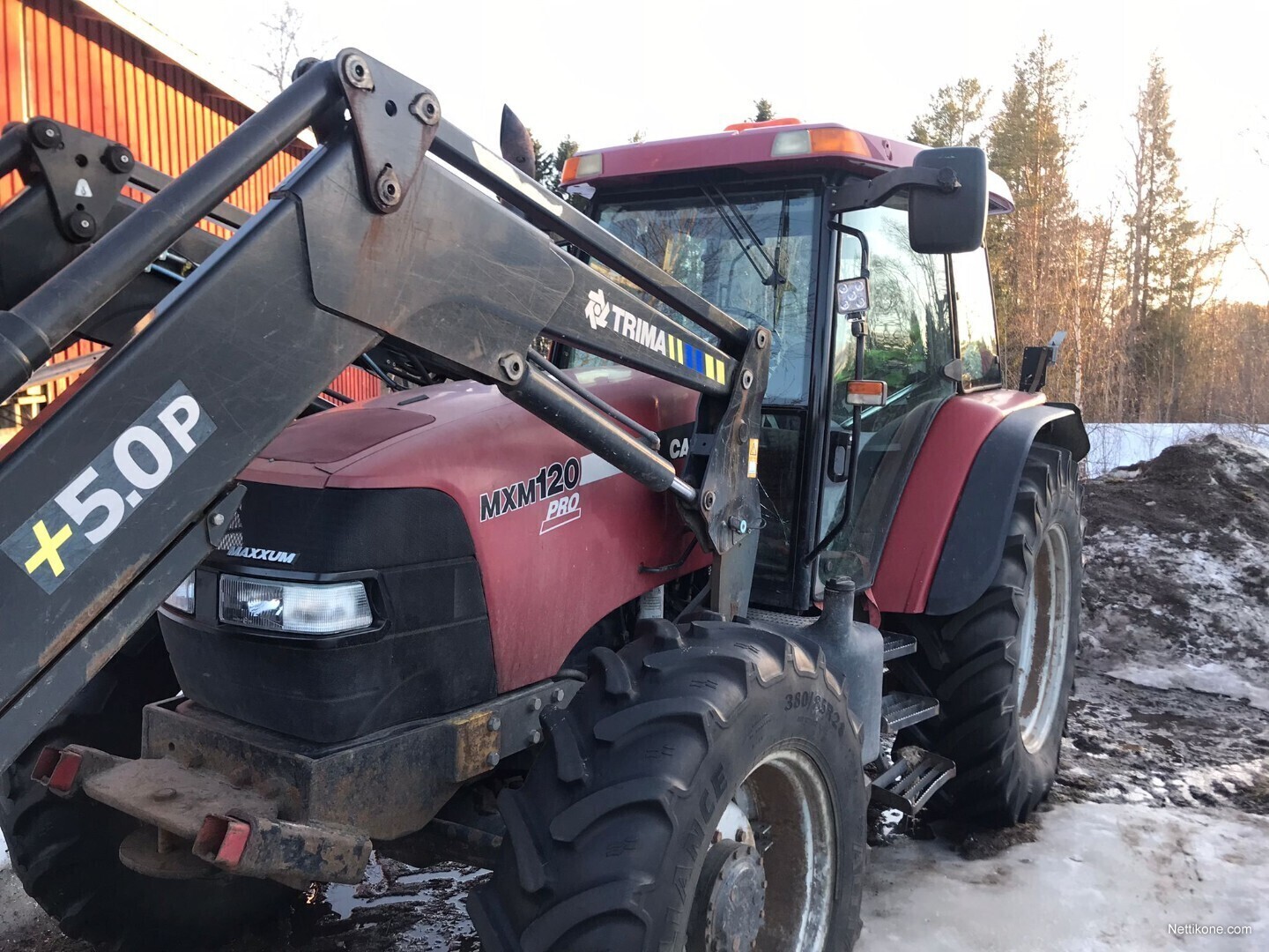 Case IH MXM 120 traktorit, 2005 - Nettikone