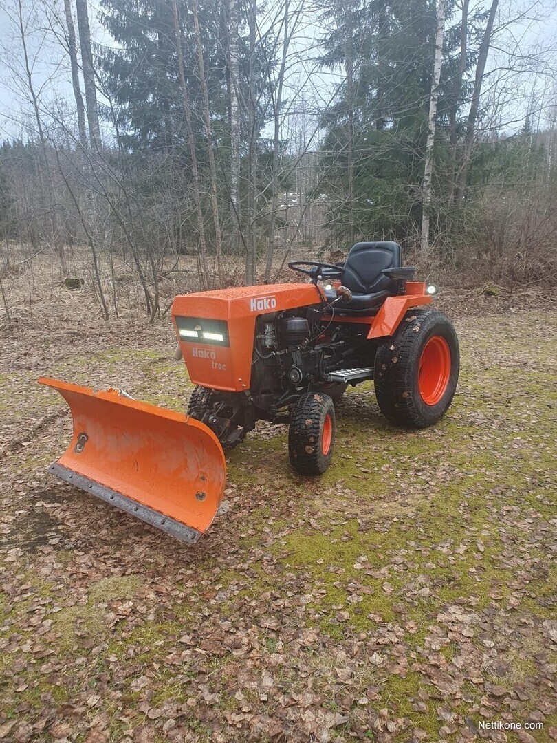 Hako Hakotrack utility machines, 1979 - Nettikone