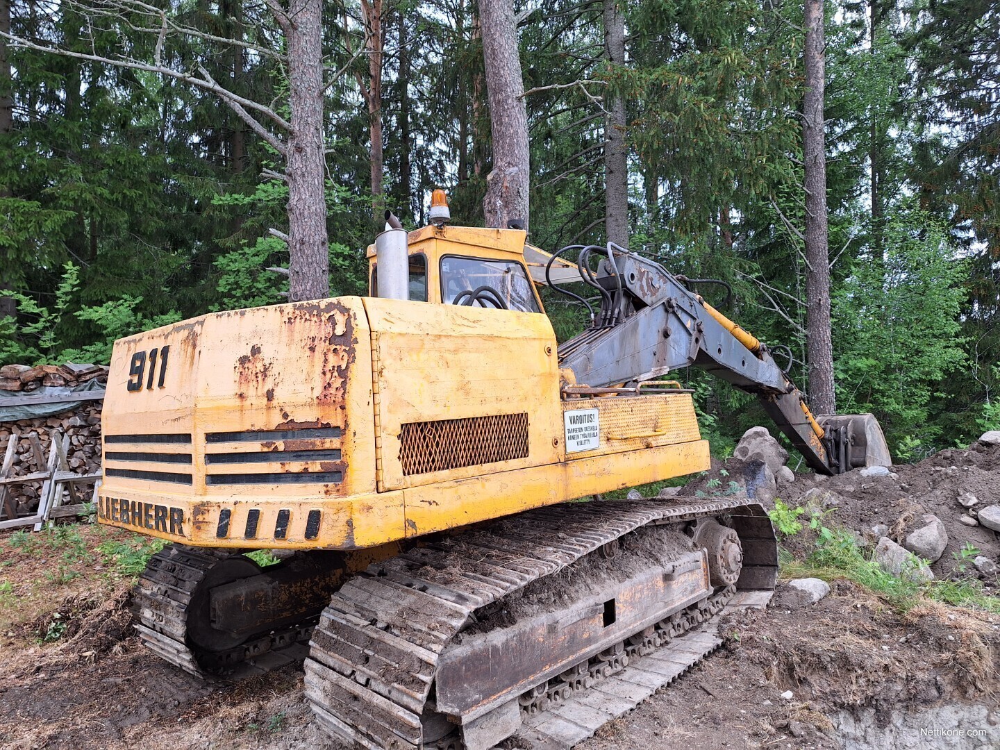 Liebherr 911 kaivinkone Nettikone