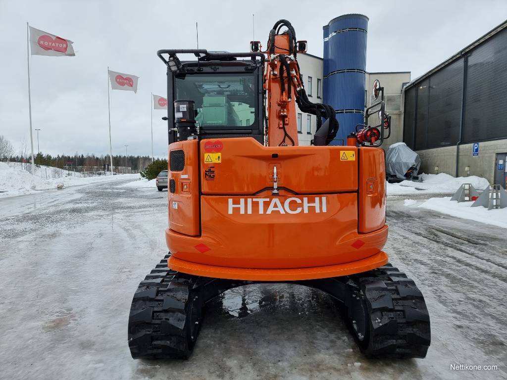 Vuokrataan Hitachi ZX 85 US-6 maarakennus kaivinkone - Nettikone
