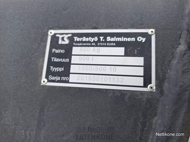 Koneen tyyppi ja kategoria