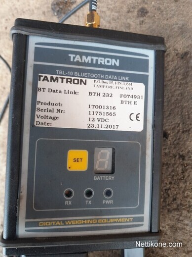 Koneen tyyppi ja kategoria