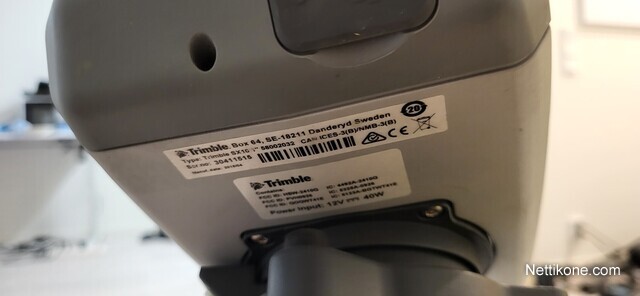 Koneen tyyppi ja kategoria