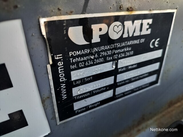 Koneen tyyppi ja kategoria