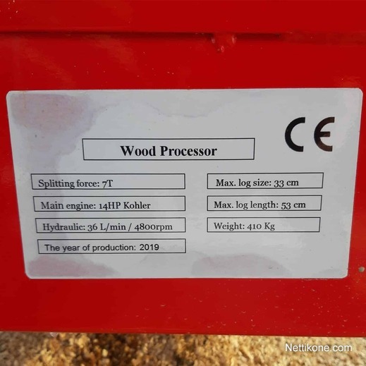 Koneen tyyppi ja kategoria