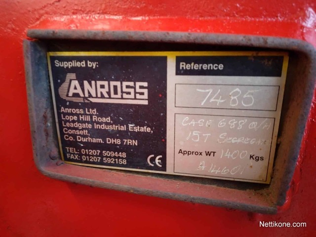 Koneen tyyppi ja kategoria